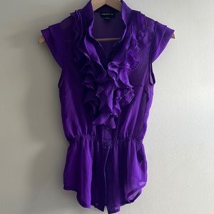 Seductions Ruffle Tank